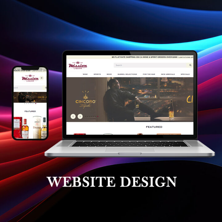 Mission Liquor Website Desigin